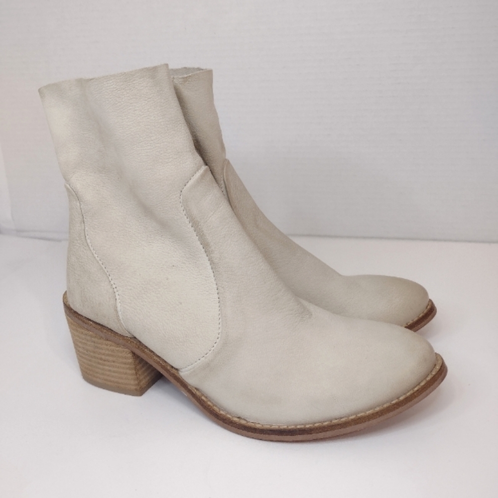 Chic Cream Ankle Booties